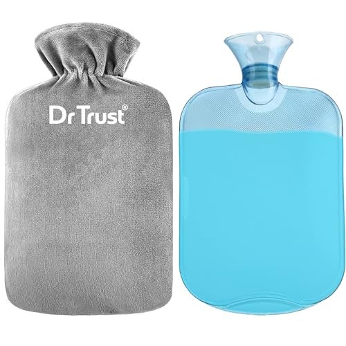 Dr Trust USA 369 Hot Water Bag For Full Body Pain Relief, Period Cramps, Muscle Ache, Hot & Cold Therapy, Non Electric Rubber Bottle, Warm Pack for Muscle Relaxation, Back - Image 1