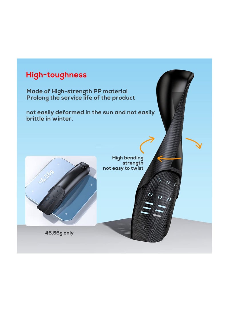 SOLARAE واقية دراجة، 2 قطعة واقية دراجة جبلية عالمية، مجموعة واقيات دراجة، واقيات دراجة قابلة للتعديل، تغطية كاملة عالمية سميكة وعريضة، واقيات دراجة جبلية خلفية + أمامية مجموعة واقي طين دراجة جبلية - Image 2