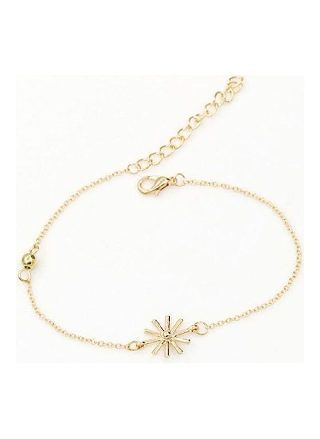 NIBEMINENT - Women's Sweet Style Stylish Simple Flower Shape Bracelet - Image 1