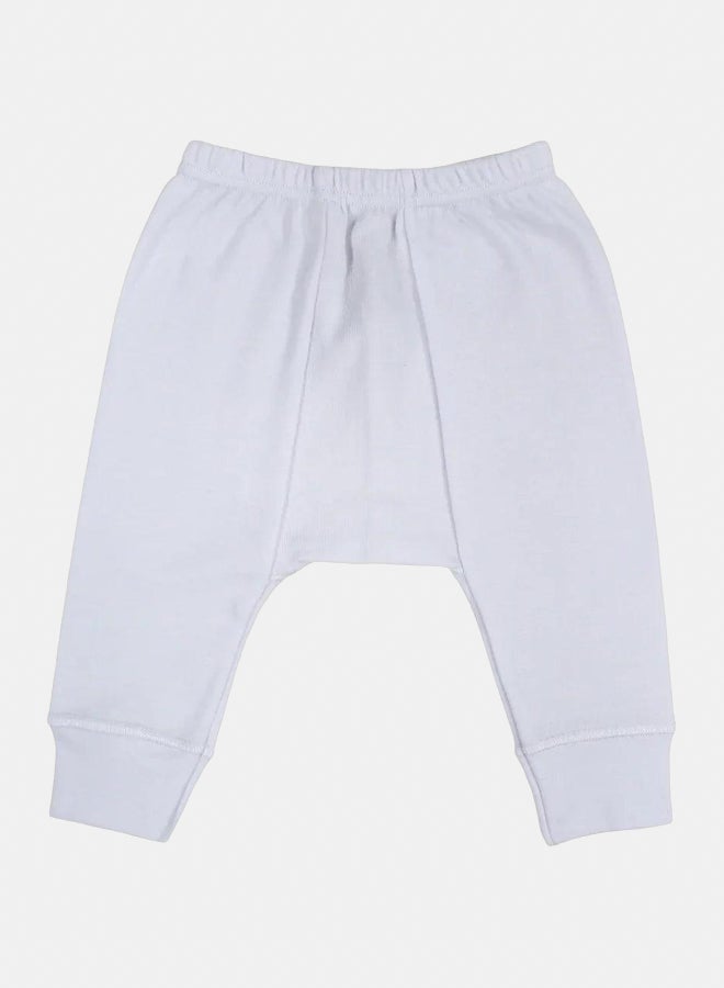 Papillon Unisex Cotton Underwear Pants – White - Image 1