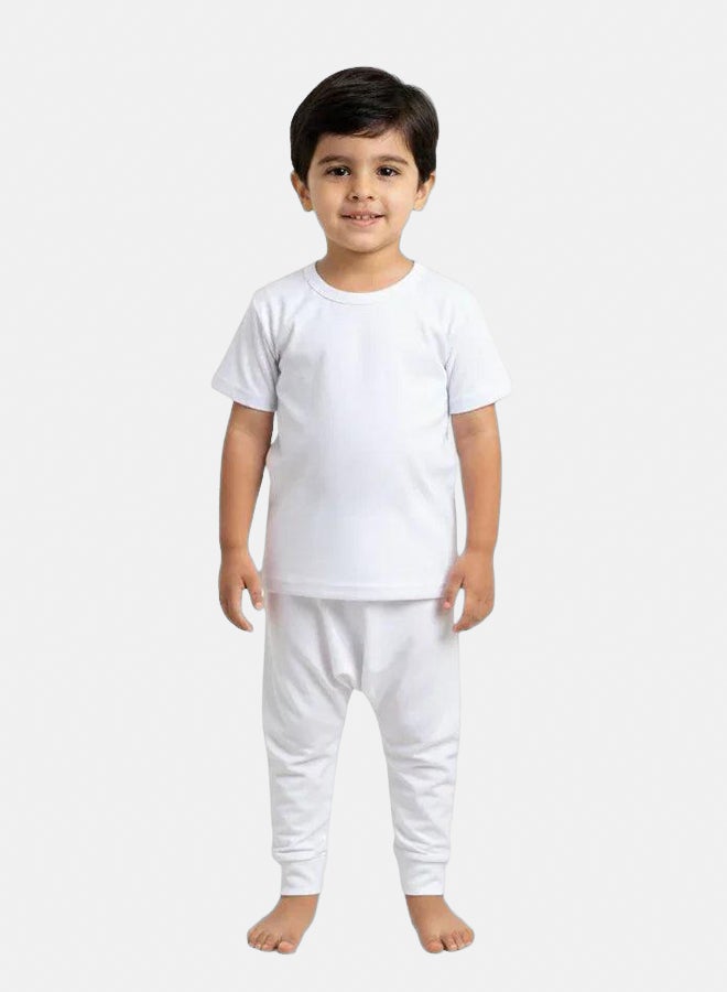 Papillon Unisex Cotton Underwear Pants – White - Image 2