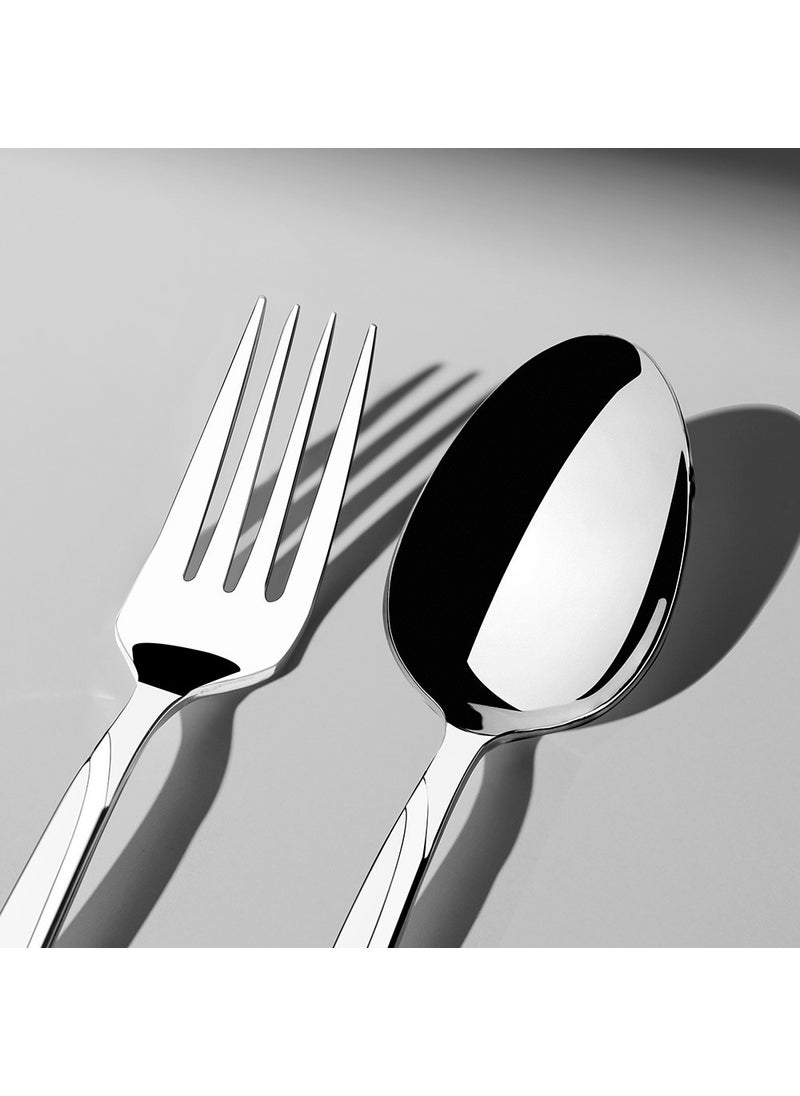 Fiesta Plain 12 Person 60 Piece Cutlery Set
