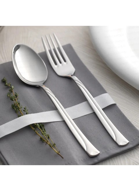 Fiesta Plain 12 Person 60 Piece Cutlery Set