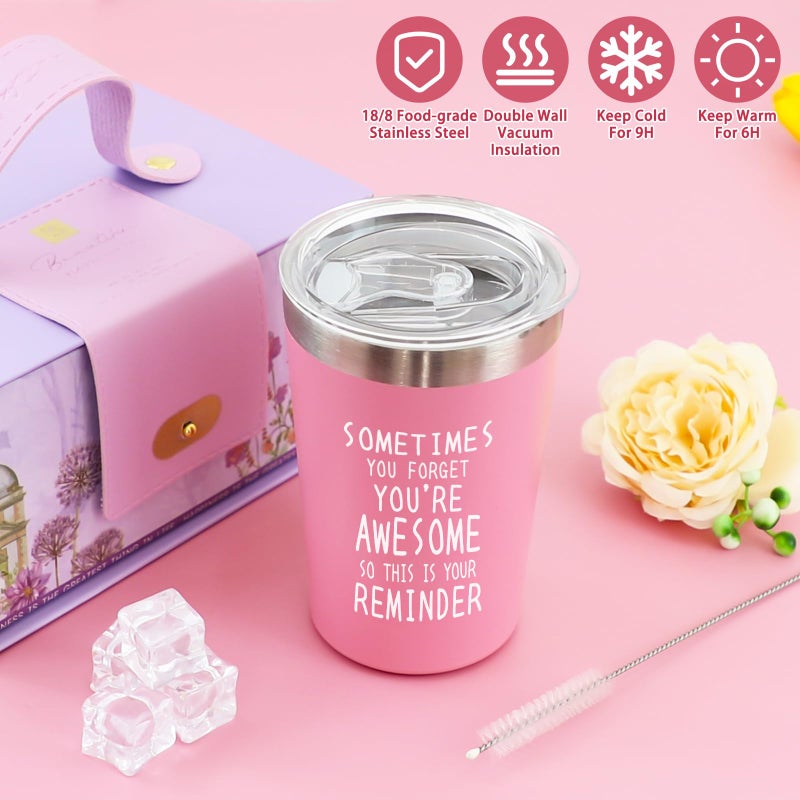 fethwoin Teen Girl Gifts, Birthday Gifts for Teen Girls 10 11 12 13 14 15 16 17 Year Old, Tween Girls Gifts Ideas with Eye Mask, Tumbler, Teenage Girl gifts for Her, Sister, Best Friend, Daughter - Image 4