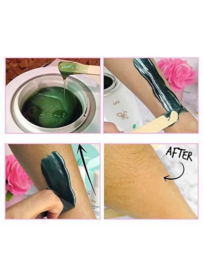 Digital Shoppy Just Wax 100g No Strip Depilatory Hot Film Hard Wax Beads Waxing Hair Removal Beans (BLACK) - Image 3