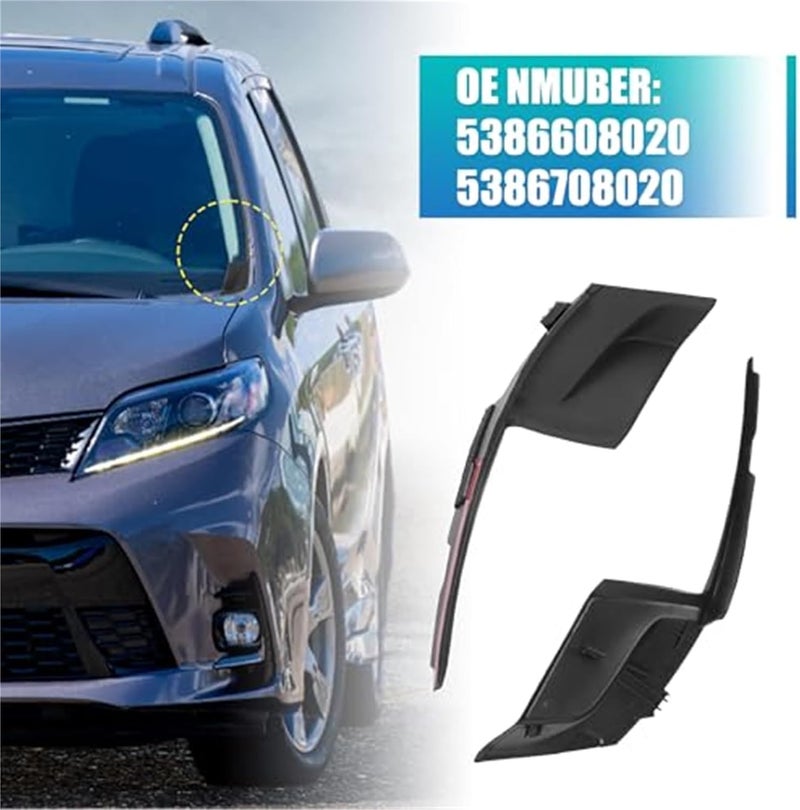 Vuzmode Car Windshield Wiper Cowl Covers for Toyota - Image 4