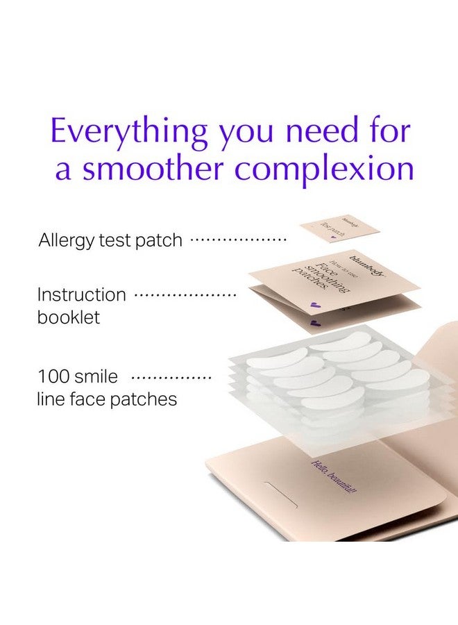BLUMBODY Face Wrinkle Patches Anti Wrinkle Facial Patches To Smooth Smile Lines Nonsilicone Face Patches Wrinkles Tape For Fine Wrinkles Between Eyes & Face For Overnight Wrinkle Use - Image 4