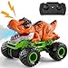 Bennol Remote Control Dinosaur Car for Boys Kids 24Ghz RC Dinosaur Truck Toys for Toddlers Electric Hobby RC Car Toys with Light Sound Spray Birthday Gift for 3 4 5 6 7 8 Year olds Kids Boys - Image 3