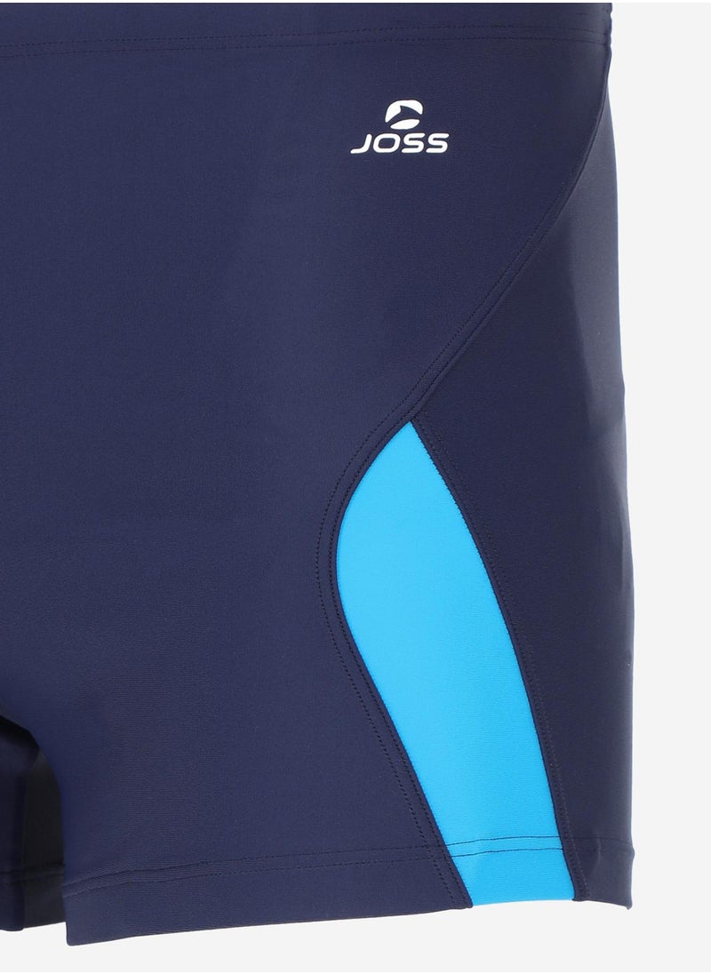 Joss Joss Men's Swimming Trunks-Shorts Blue – Creora Highclo Technology, UV-Resistant, Adjustable Drawstring Waist, Durable for Water Sports  - Image 5