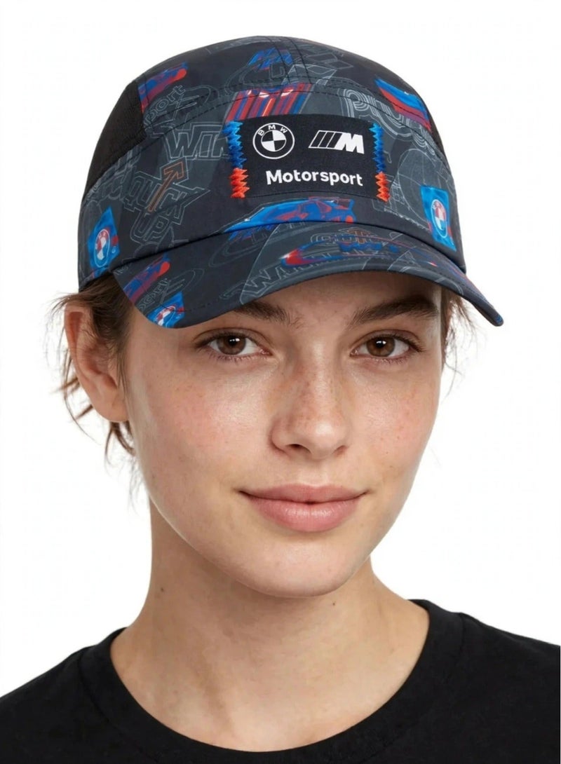 BMW Motorsport BMW MMS Statement Cap Black-AOP Unisex, - Image 1