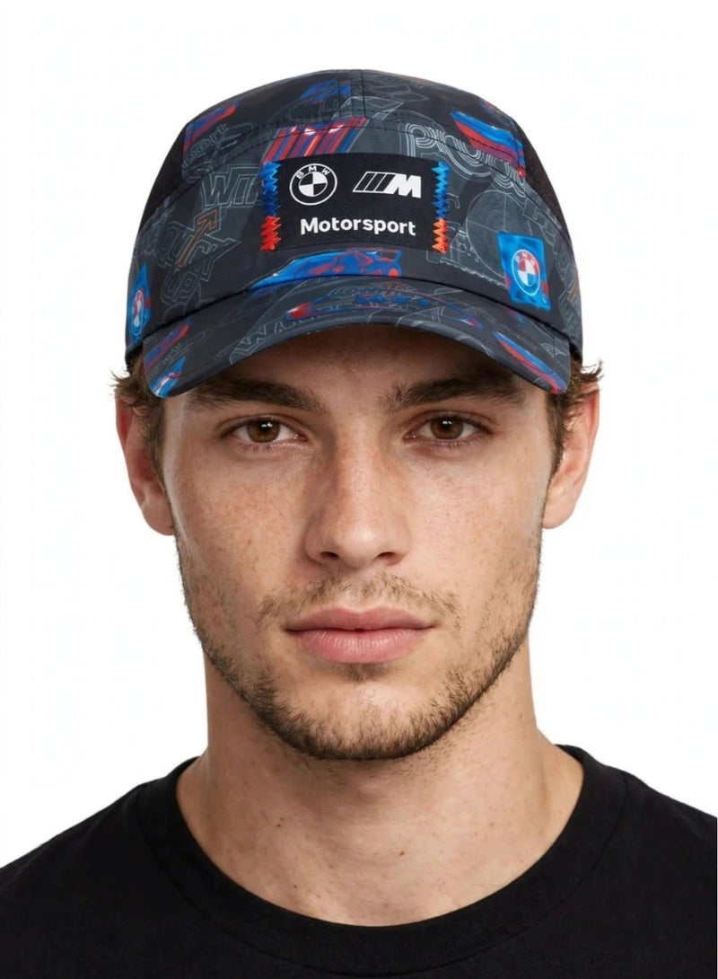 BMW Motorsport BMW MMS Statement Cap Black-AOP Unisex, - Image 2