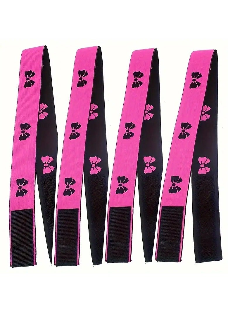 Rozino 5 pc Elastic Bands for Wigs Edges Lace Melting Band for Lace Wigs Thick Laying Adjustable Bands Edge Wrap to Lay Edges Lace Frontal Melt Band for Wigs, Edge Laying Band for Women - Image 2