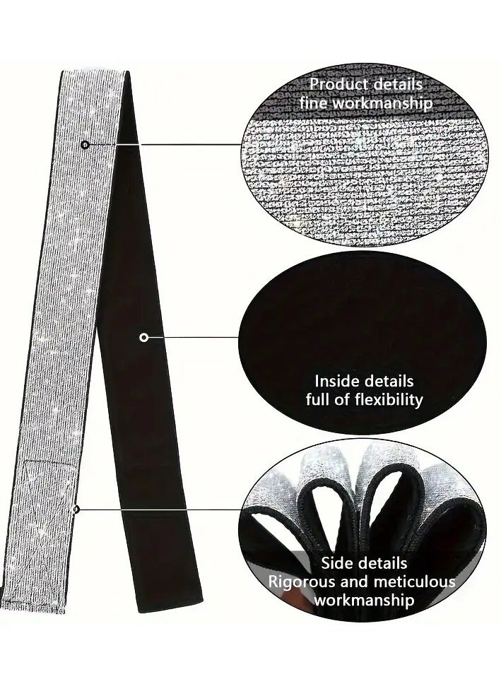 Rozino 5 pc Elastic Bands for Wigs Edges Lace Melting Band for Lace Wigs Thick Laying Adjustable Bands Edge Wrap to Lay Edges Lace Frontal Melt Band for Wigs, Edge Laying Band for Women - Image 4