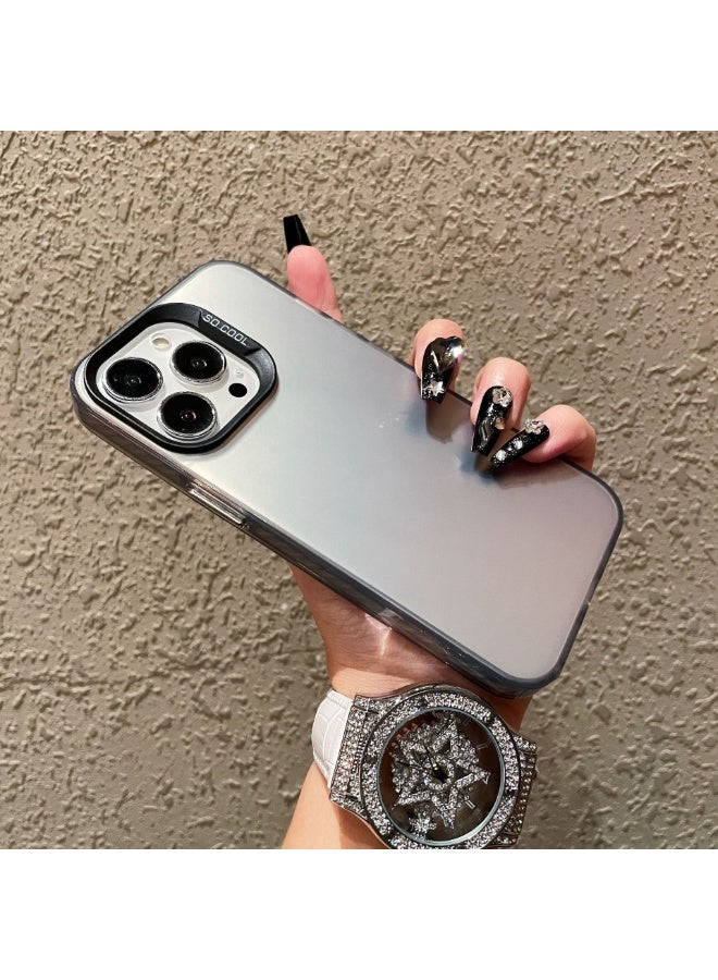 NIBEMINENT Simple Fantasy Light Protective TPU Case Cover For iPhone 15, Black - Image 2