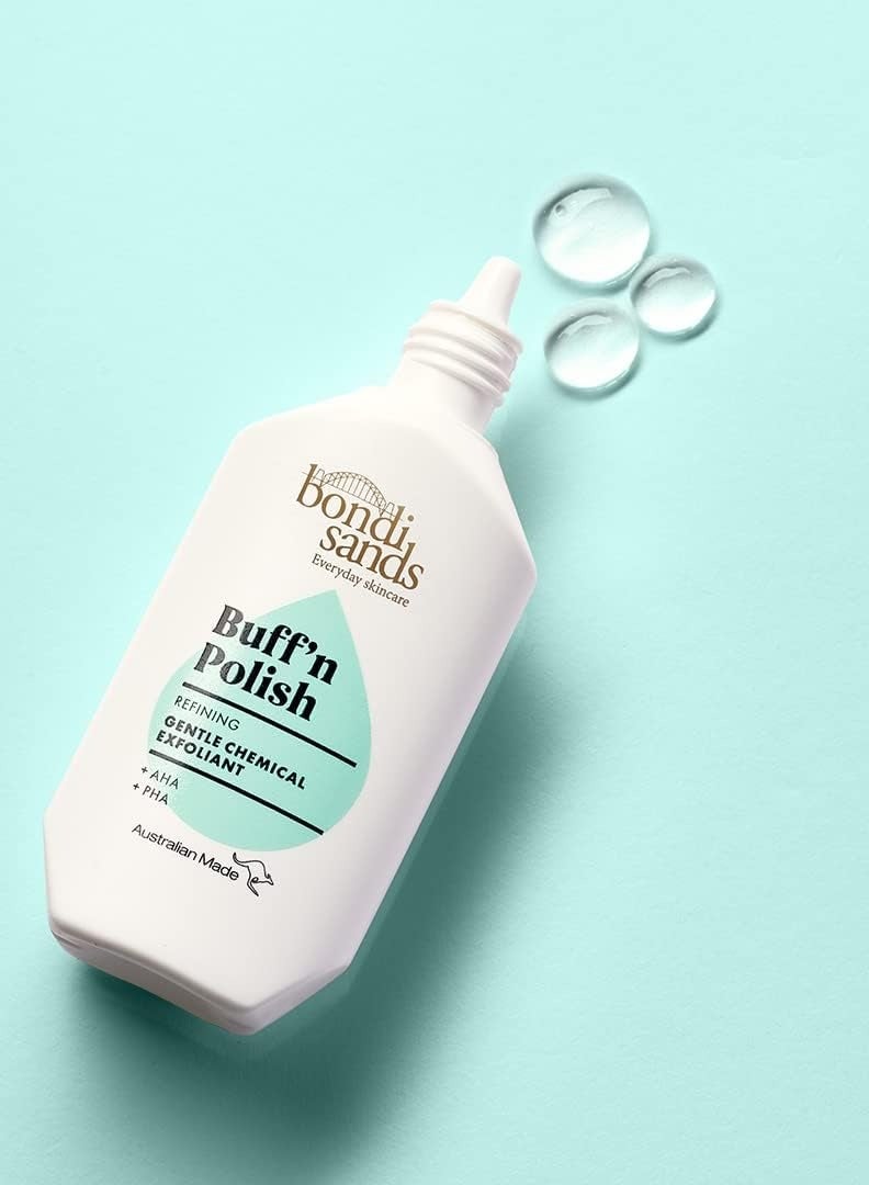 BONDI SANDS Buff N Polish Gentle Chemical Exfoliant 30ml Enriched with Cherry Blossom Suitable for sensitive skin Vegan Cruelty Free 30ml 1 01 Fl Oz - Image 4