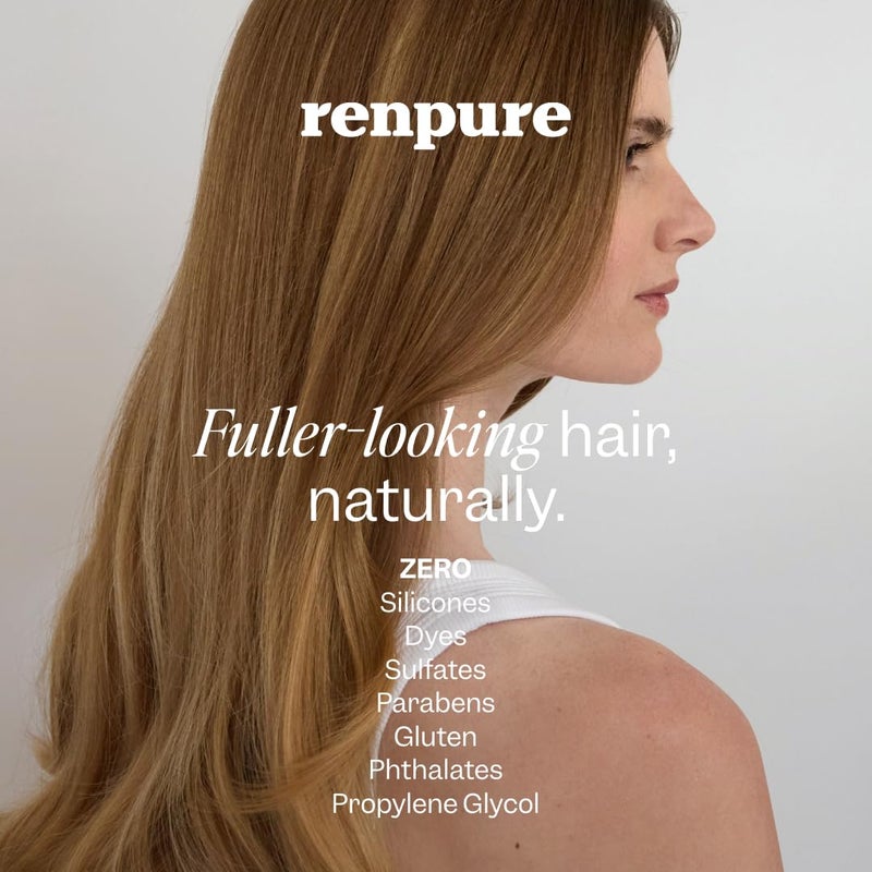 Renpure Biotin & Collagen Leave-In Conditioner Treatment, For a Fuller, Thicker Look That Shines, Biotin Hair Spray Leave In Conditioner For Fine, Thin or Limp Hair, Vitamin B7, Collagen - 8 Fl Oz - Image 4