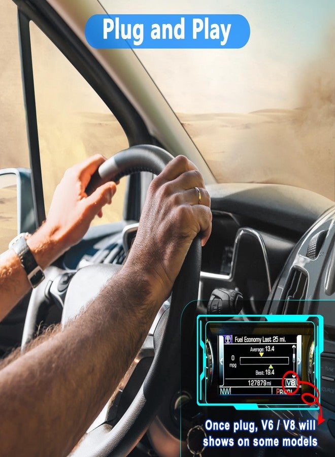 Joplay AFM/DFM Disabler, Disable Active Fule Management, Enhance Driving Experience, Compatible with GM V6 V8 Engines, Blue, J5701 - Image 3