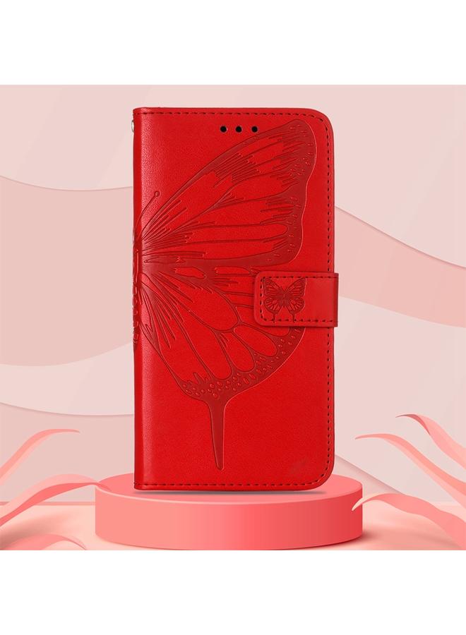 Zaboon Case For Infinix Note 11S / Note 11 Pro Embossed Butterfly Leather Phone Case - Image 2