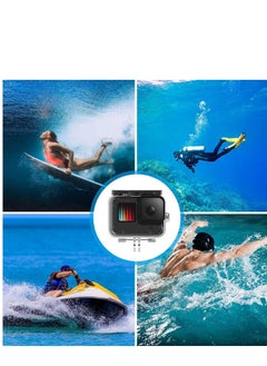 KASTWAVE "Waterproof Housing Case for GoPro Hero 9/10(2021), 45m Waterproof Case Diving Protective with Mount & Thumbscrew (Black) "  - Image 5