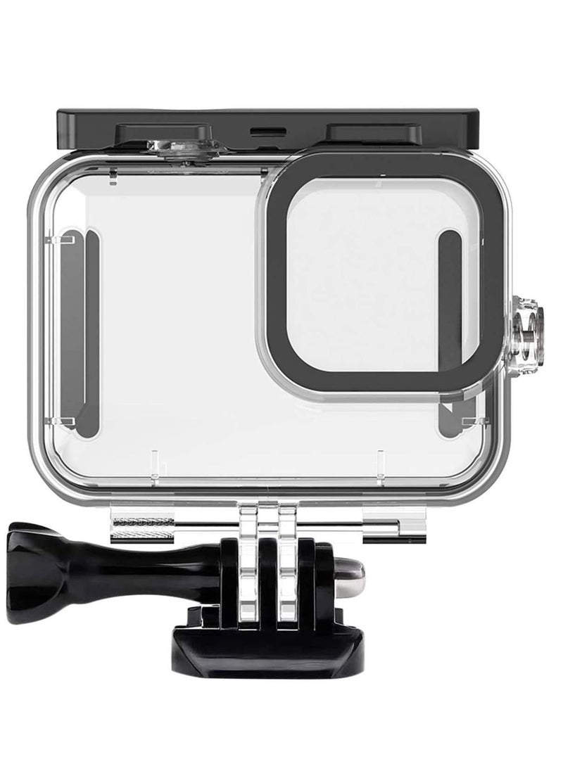 KASTWAVE "Waterproof Housing Case for GoPro Hero 9/10(2021), 45m Waterproof Case Diving Protective with Mount & Thumbscrew (Black) "  - Image 1