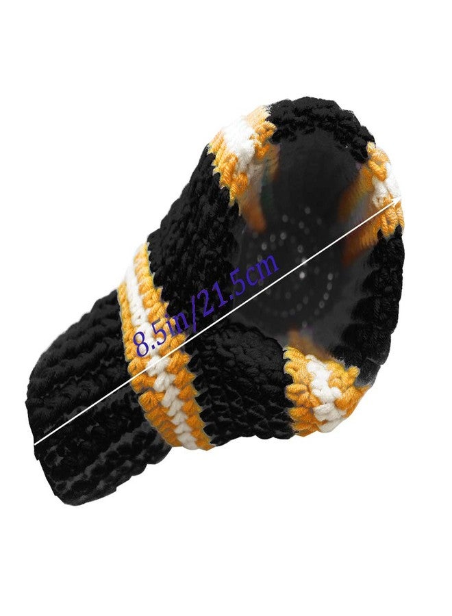 FunisFun Beer Mitten Gloves, Knit Stitched Drink Mitt Holder for White Elephant Gag Gift Tailgating Idea - Image 4