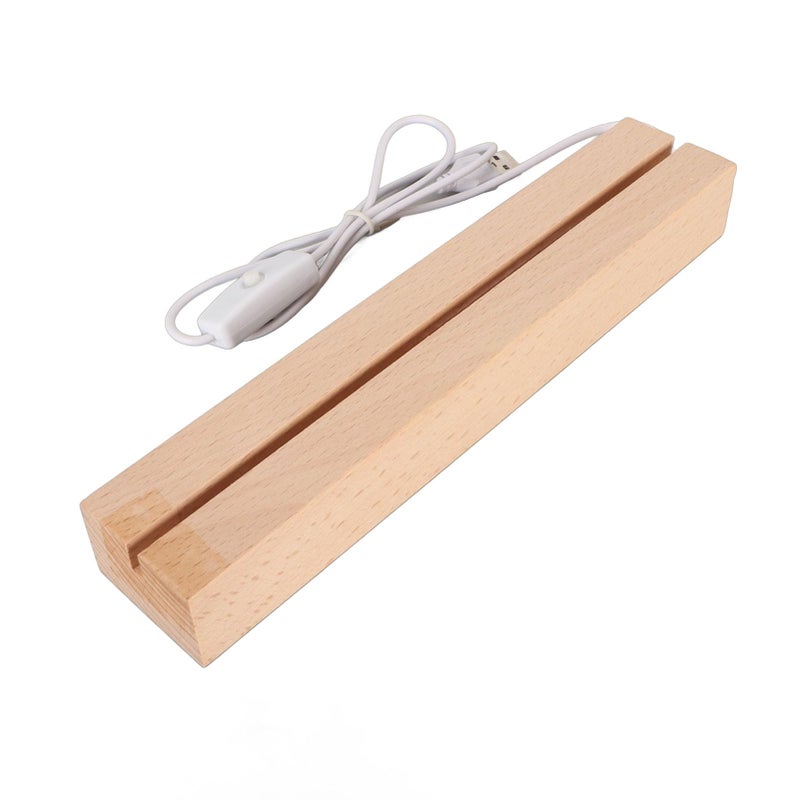 LED Display Base For Glass Artworks With USB Interface 18cm Size - Image 4