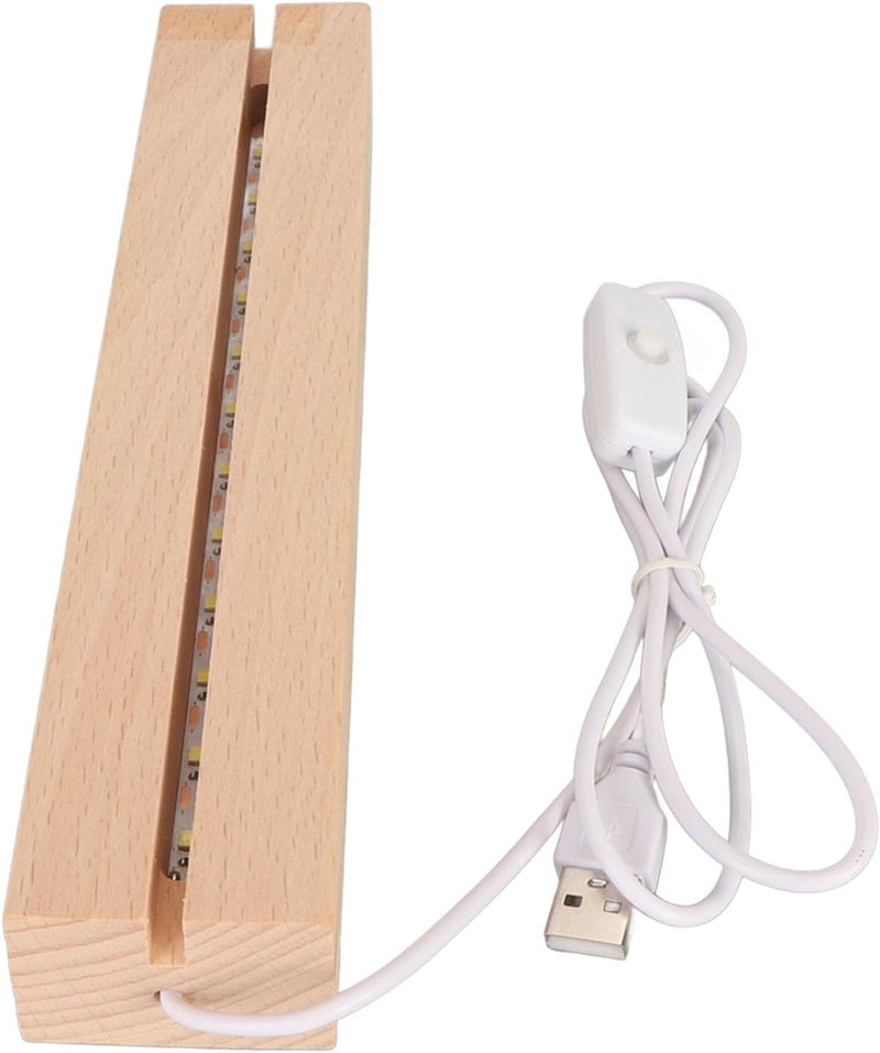 LED Display Base For Glass Artworks With USB Interface 18cm Size - Image 1