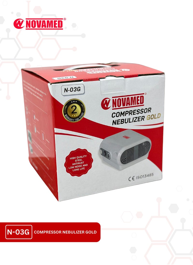 NOVAMED Compressor Nebulizer Gold (N-03G)  - Image 4