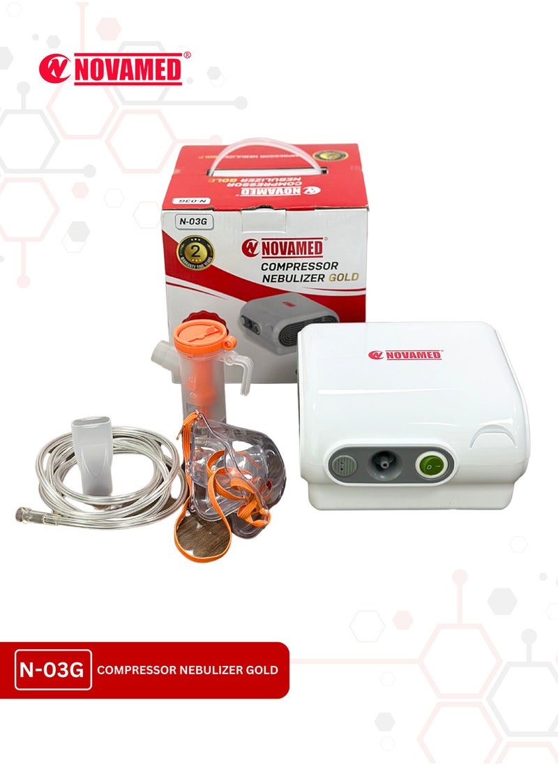NOVAMED Compressor Nebulizer Gold (N-03G)  - Image 3