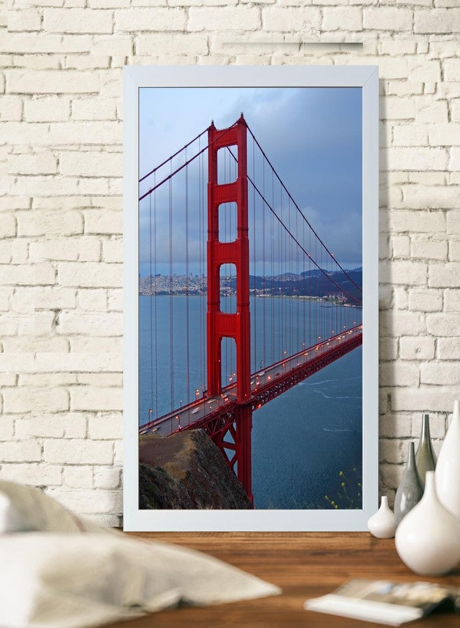 BESCRCL 12x16 Frame Wall Hanging Picture Frames, White, 1 Pack - Image 4