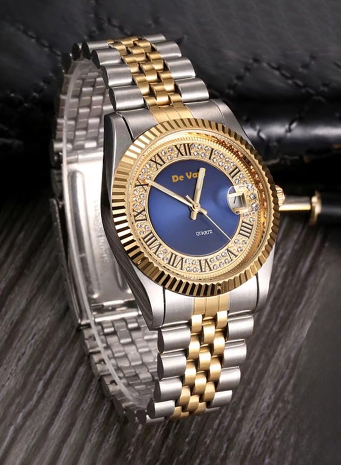 دي فاني ساعة يد للنساء من دي فاني ستانلس ستيل أنالوج بعقارب - Image 2