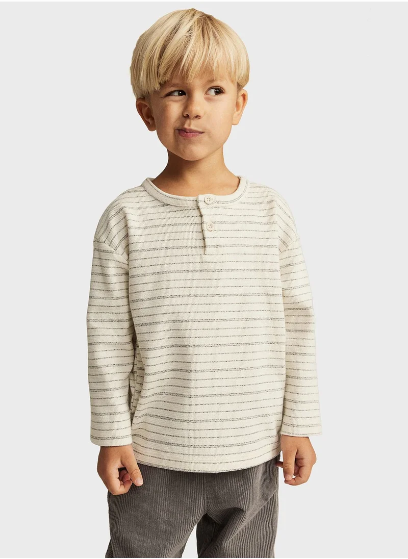 H&M Kids Long-Sleeved Henley Top