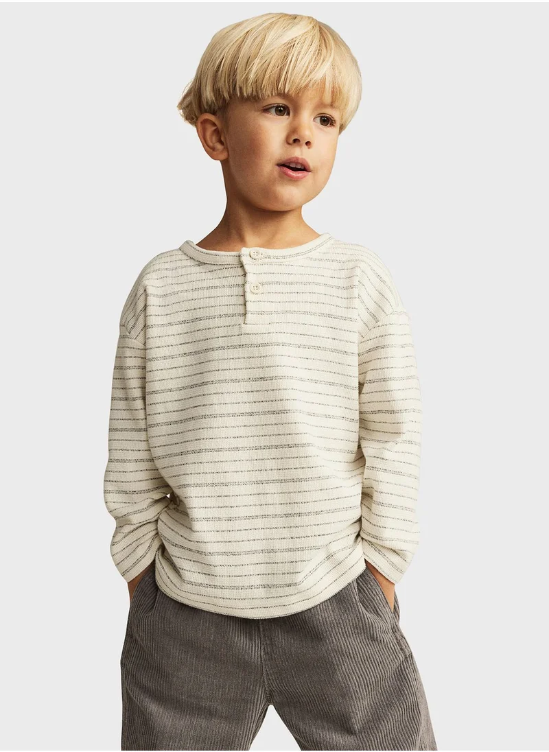 H&M Kids Long-Sleeved Henley Top