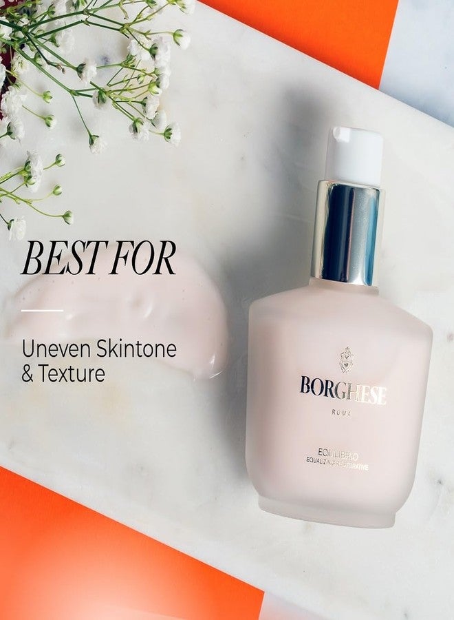 Borghese Equilibrio Equalizing Restorative - Lightweight Oil Free Moisturizer for Uneven Skin Tone & Texture, For Combination, Normal & Oily Skin - Image 4