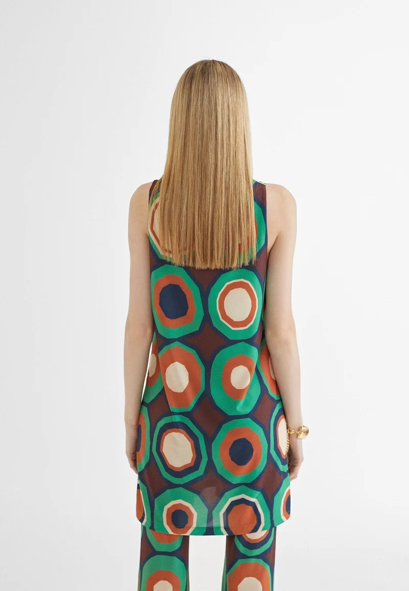 Lola Casademunt Long printed top