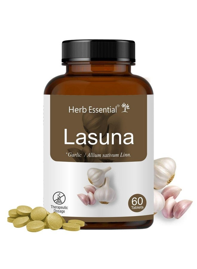 Herb Essential Lasuna (Garlic) Tablets, 500 Mg,120 Tablets | Cardiac Wellness | 100% Pure Extracts - Image 2