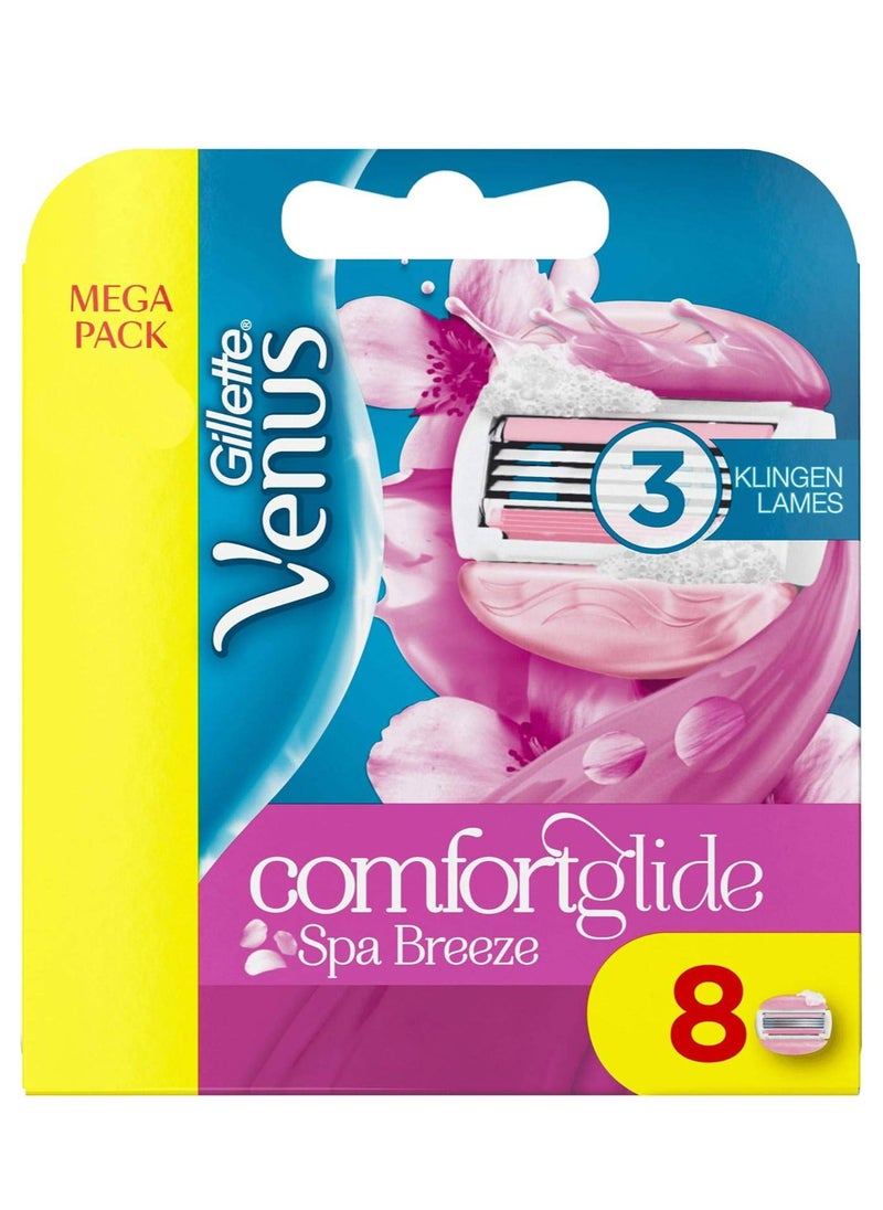 Gillette Gillette Venus Spa Breeze Women's Razor Refills 8 Blades  - Image 1