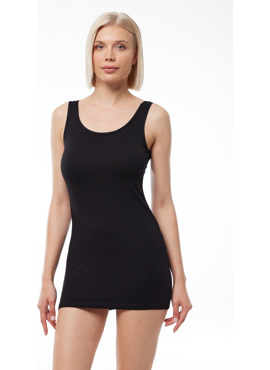 Women's Black Long Modal Tank Top 148 - pzsku/ZBE89E8267B1453450DBFZ/45/_/1728046499/f6f5c73a-00fc-4389-9e59-879658c9afa3