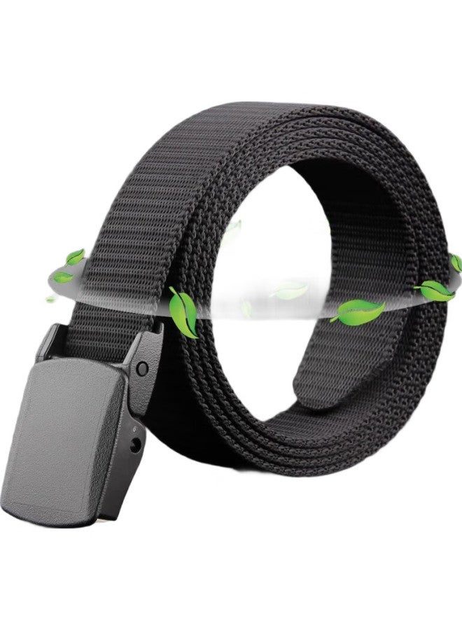 Tactical Bird Canvas Belt Men'S Metal-Free Allergy-Free Belt For Security Check Sports Outdoor Leisure Nylon Belt - Image 3