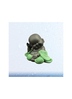 Laughing Buddha Statue Monk Figurine Baby Crafts Dolls Maitreya Feng Shui Ornaments Gift Green - pzsku/ZBE89EDDBA2C97647154FZ/45/_/1733230654/fdec9761-b920-406c-847f-d77c575b994d