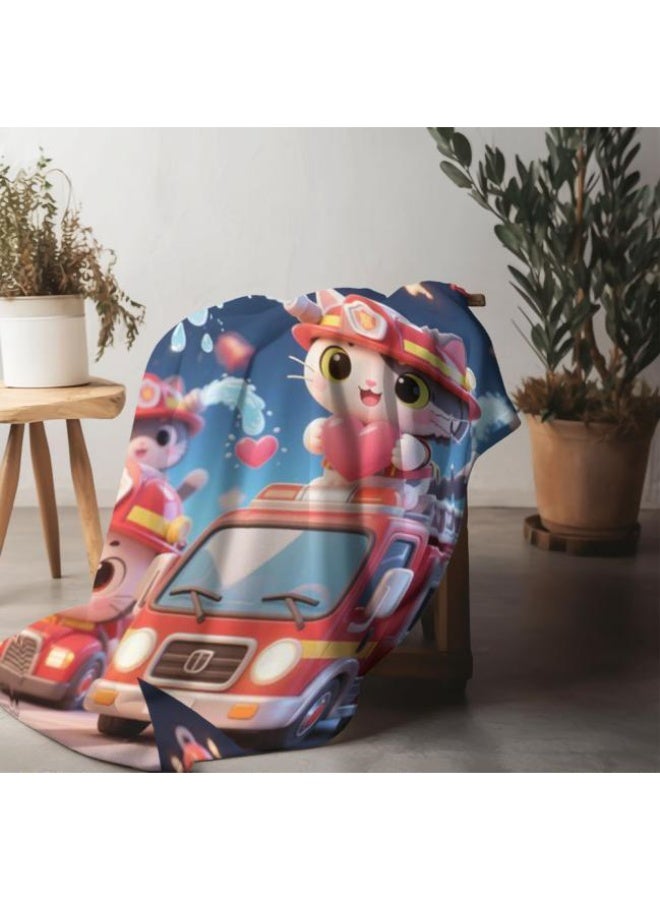 عام Wisdom Fairy (أحدث) بطانية رقيقة من الفانيلا (دافئة ومريحة، ومناسبة للنوم، واستخدام اللعبة، وإزالة الغبار والرمل) 150 سم * 200 سم - 113 - Image 3