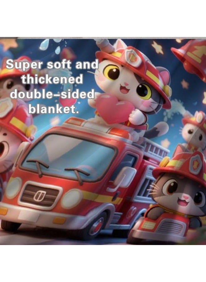 عام Wisdom Fairy (أحدث) بطانية رقيقة من الفانيلا (دافئة ومريحة، ومناسبة للنوم، واستخدام اللعبة، وإزالة الغبار والرمل) 150 سم * 200 سم - 113 - Image 5