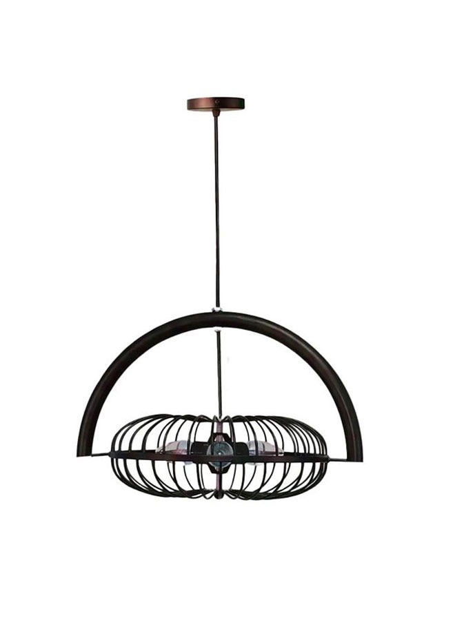 ٍSiera Light Black pendant lighting   large size, fan-shaped - 60 cm  P184  - Image 2