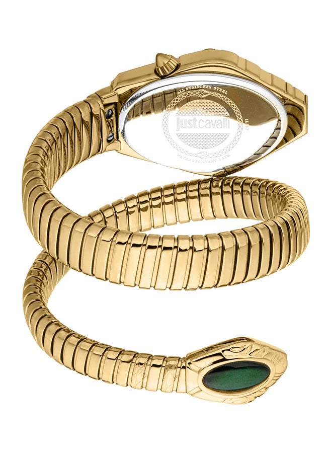 Just Cavalli Lady Snake Lirica JC1L357M0035 - Stainless Steel Female Quartz 2 hands - Image 3