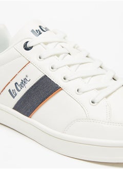 Lee Cooper حذاء رياضي رجالي سادة مع رباط للإغلاق  - Image 4
