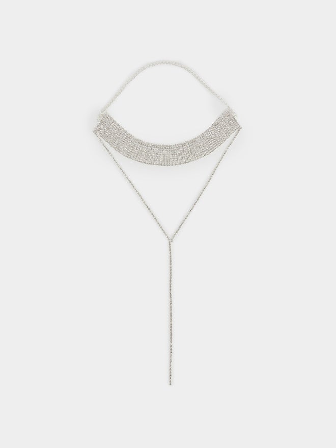 Styli Styli Embellished Tassel Choker Necklace  - Image 2