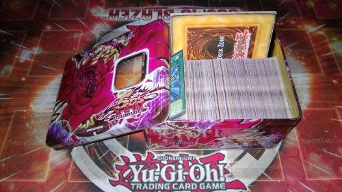 Konami Lot of 100 Mint YuGiOh! SUPER Mega Cards Plus 4 Rares PLUS Holo Super/Ultra Rare Inserted! - Image 4