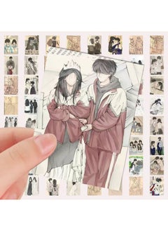 Generic [Commemoration Of Youth] Campus Diary Painting Sticker Ins Wind Explosions Creative Personality Hand Account Notebook Sticker-Color:Grab Special Price - Sharing Pack [96 Photos] Repeat Qt-90 Styles * 2 Benefits - Limited To 3 Days Special Price - Youth Campus Stickers [add 1 Storage Box]  - Image 3