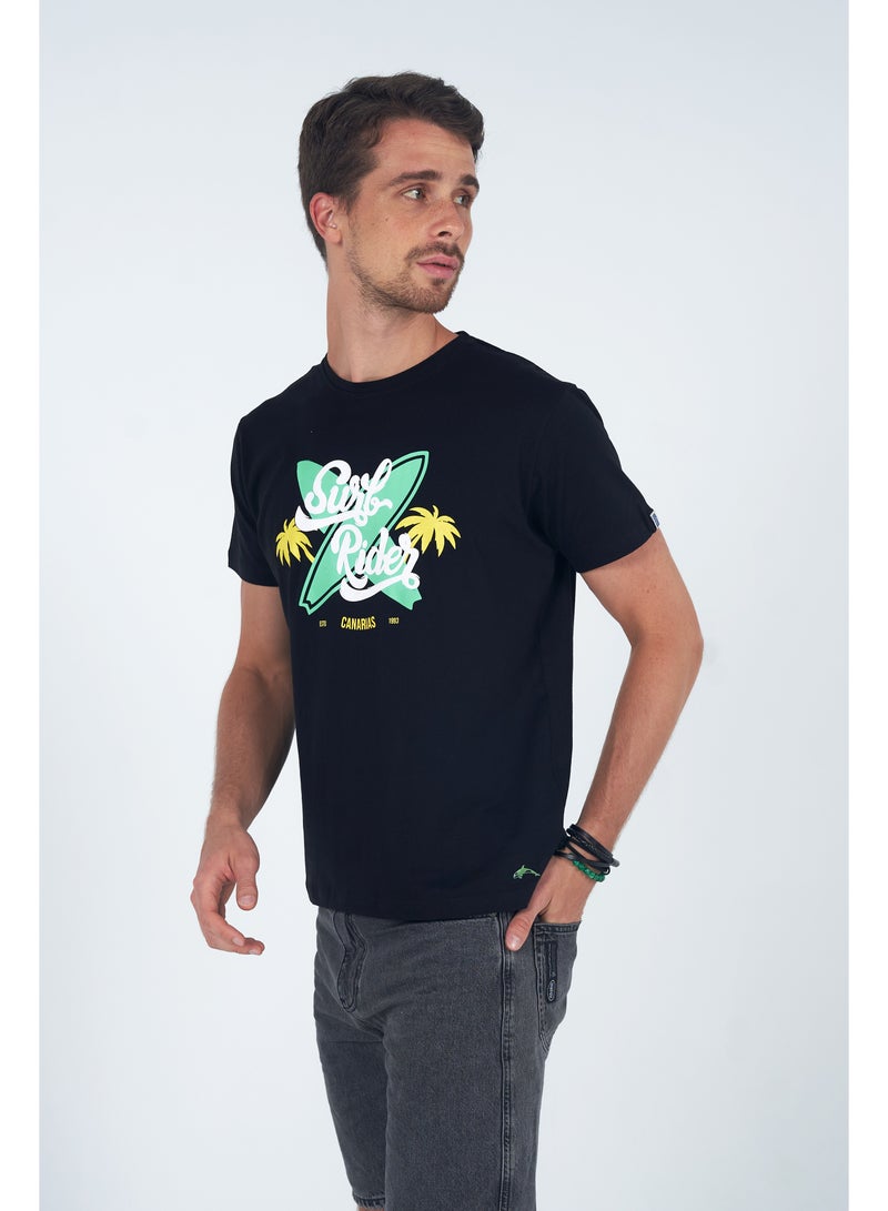 Orabelle Surf Rider T-shirt Black - Image 4