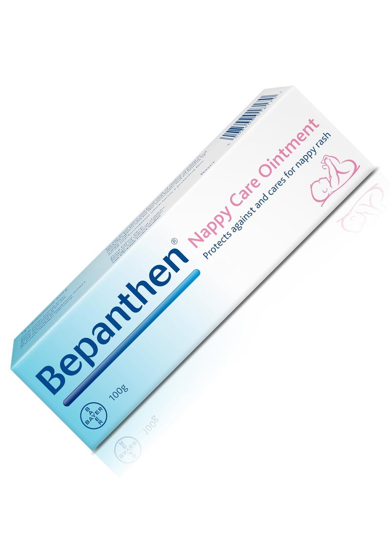 Bepanthen Bepanthen Protective Baby Ointment, Protects Against and Cares for Nappy Rash, 100g  - Image 1
